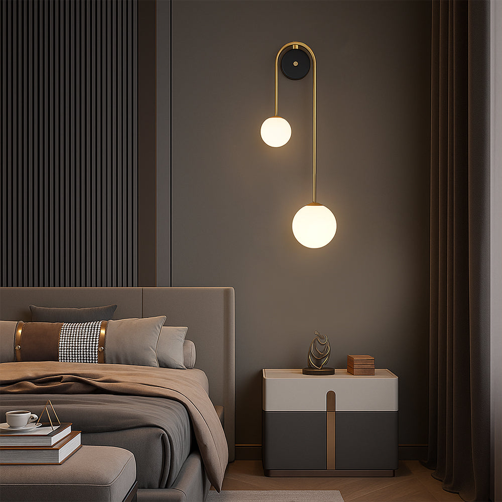 Florania – Elegante Wandleuchte mit Gebogenem Design für eine Moderne Atmosphäre