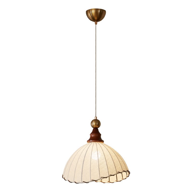 Velona – Schicke und elegante moderne Stoff-Hängeleuchte