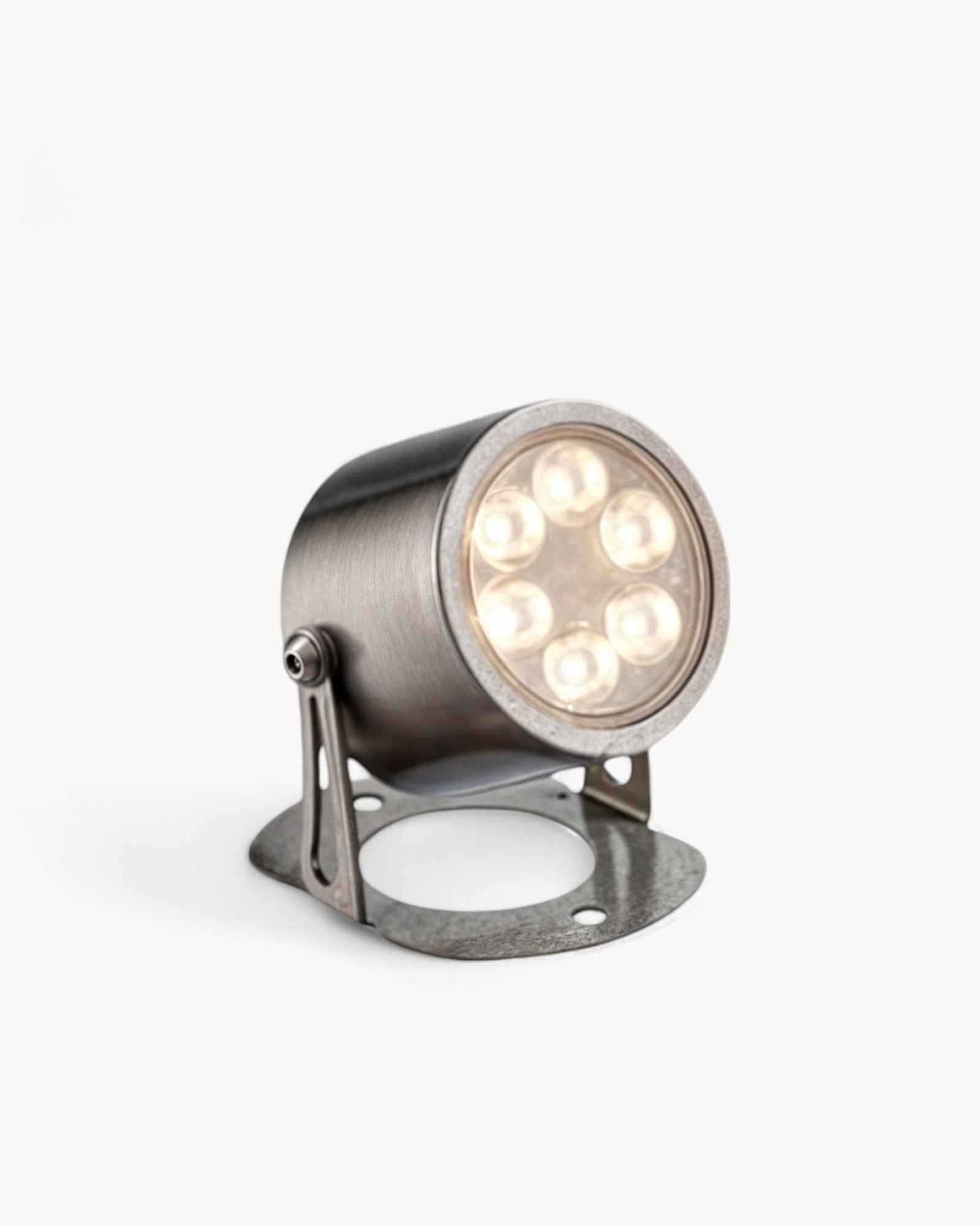 Elegante Außenlampe aus Metall und Glas