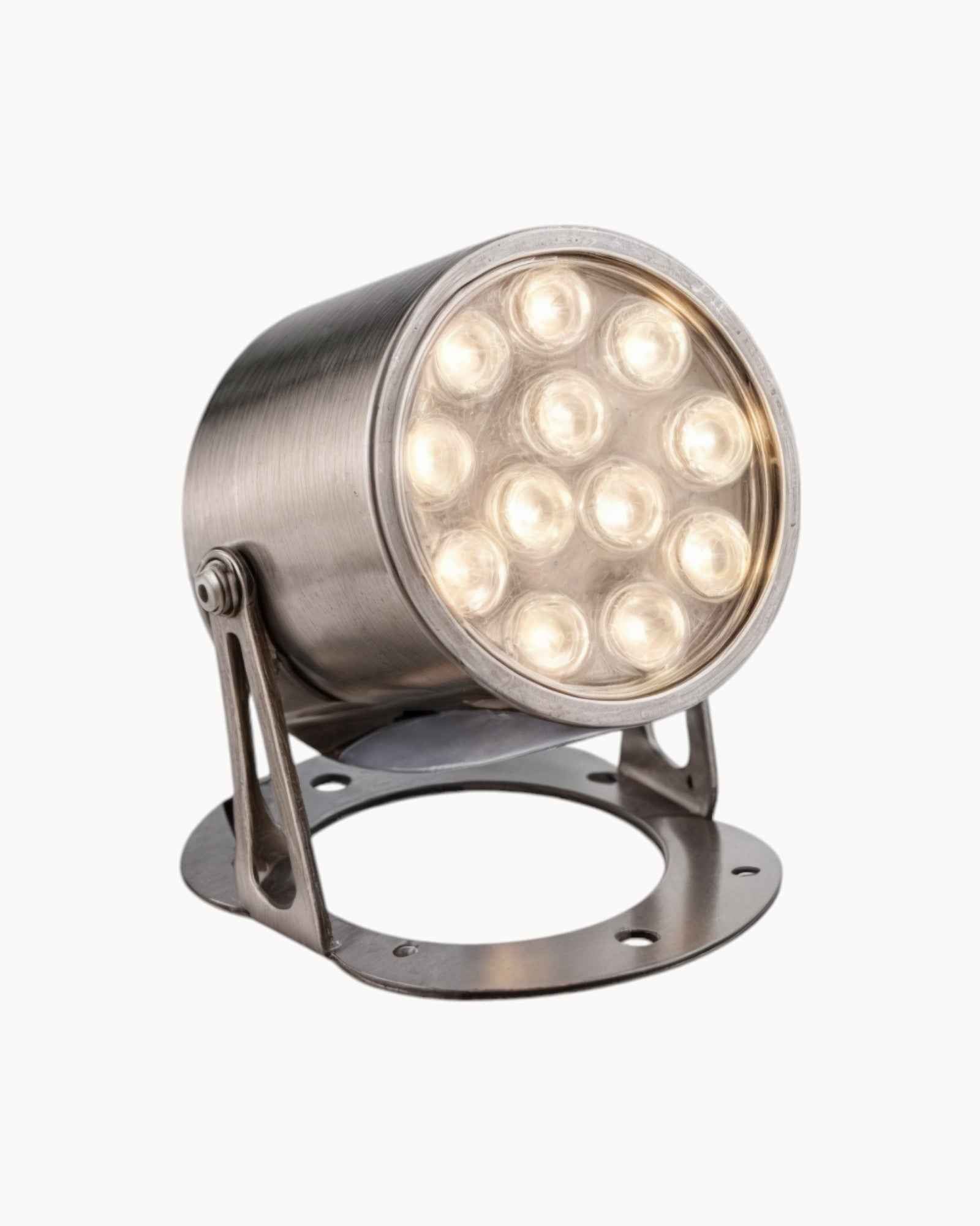 Elegante Außenlampe aus Metall und Glas