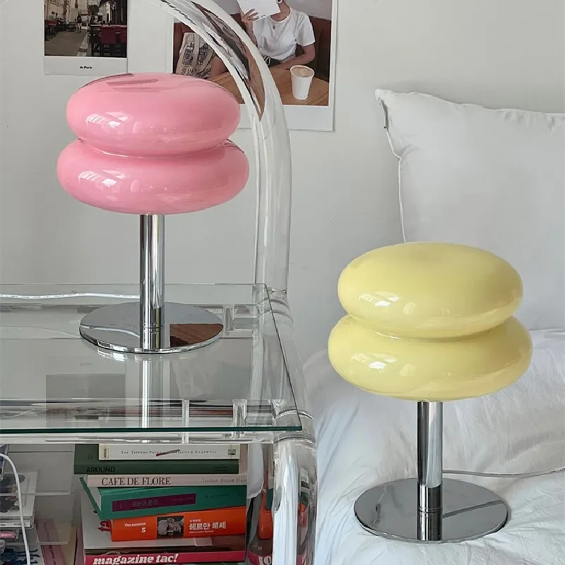 Elegante Designer Tischlampe im Schwamm-Stil 5