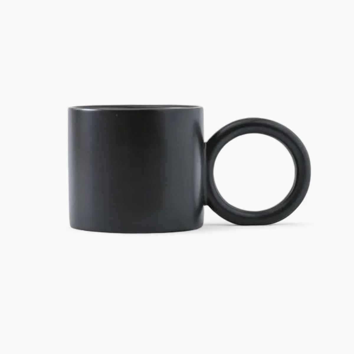 Elegante Kaffeetasse mit Großem Henkel