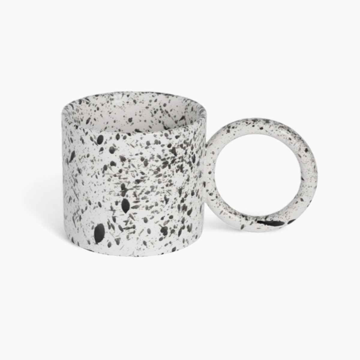 Elegante Kaffeetasse mit Großem Henkel