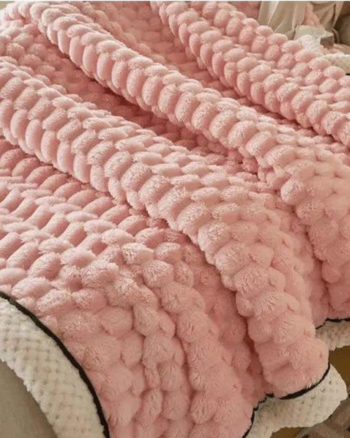Elegante Kuscheldecke aus Hochwertiger Mikrofaser