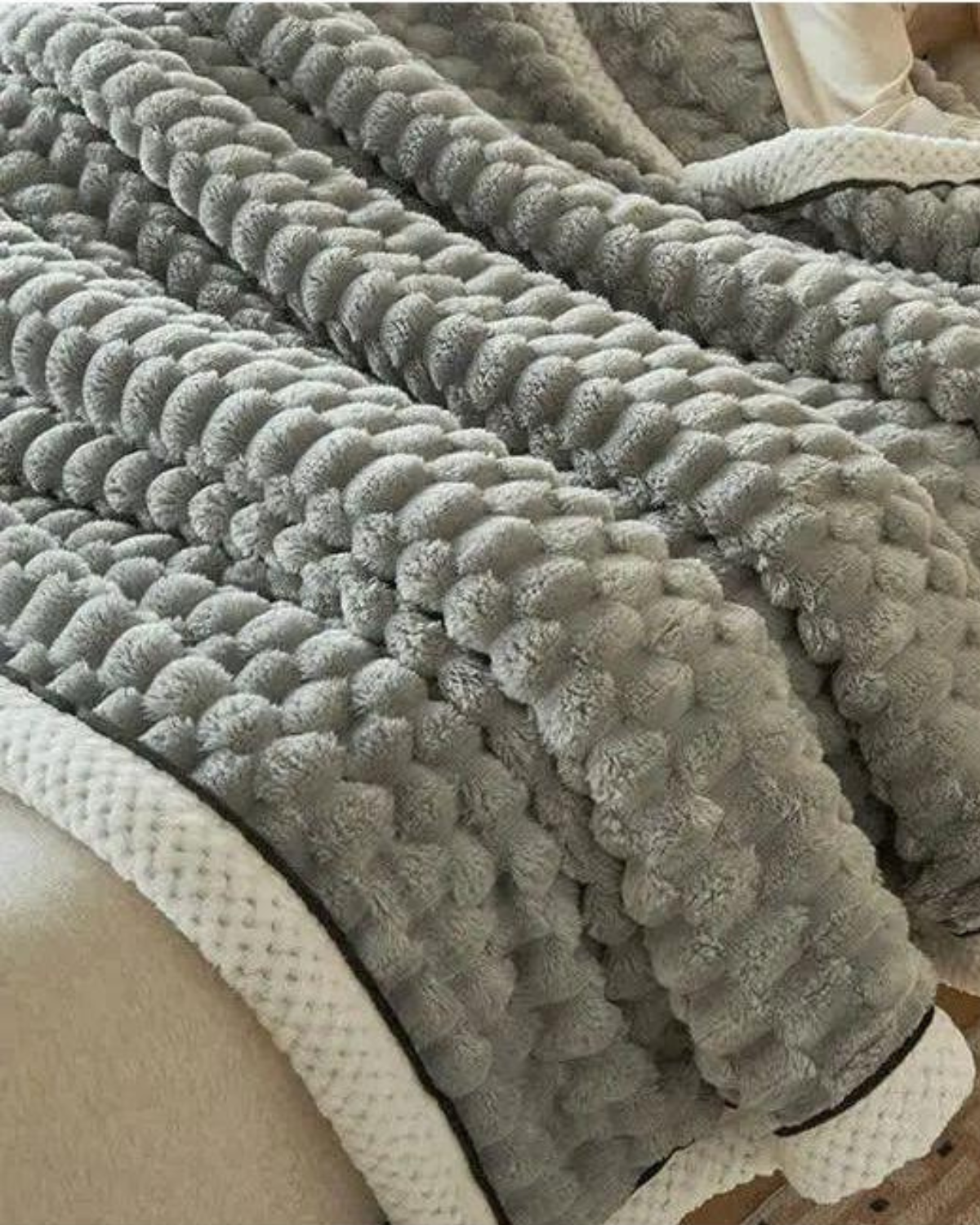 Elegante Kuscheldecke aus Hochwertiger Mikrofaser