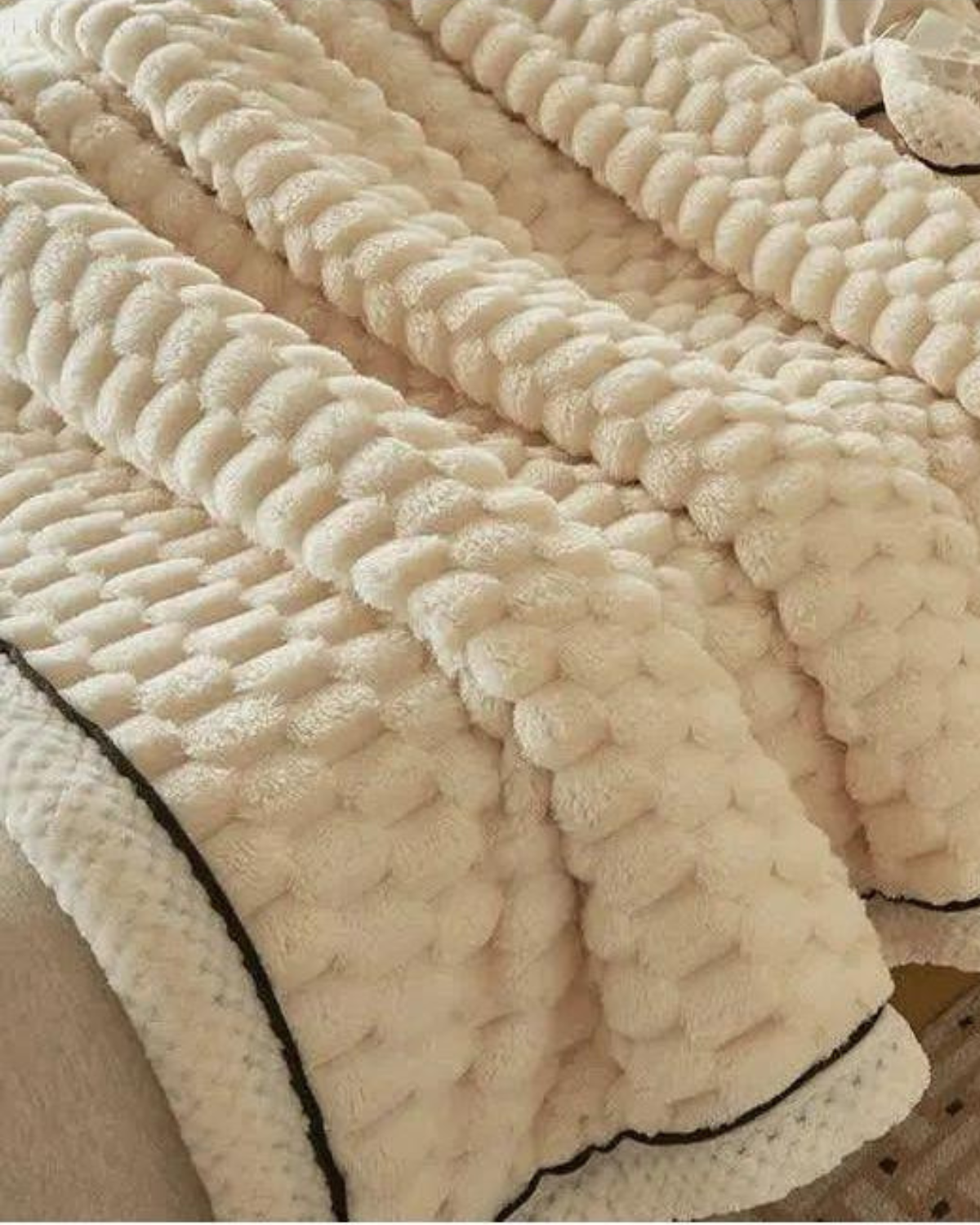 Elegante Kuscheldecke aus Hochwertiger Mikrofaser