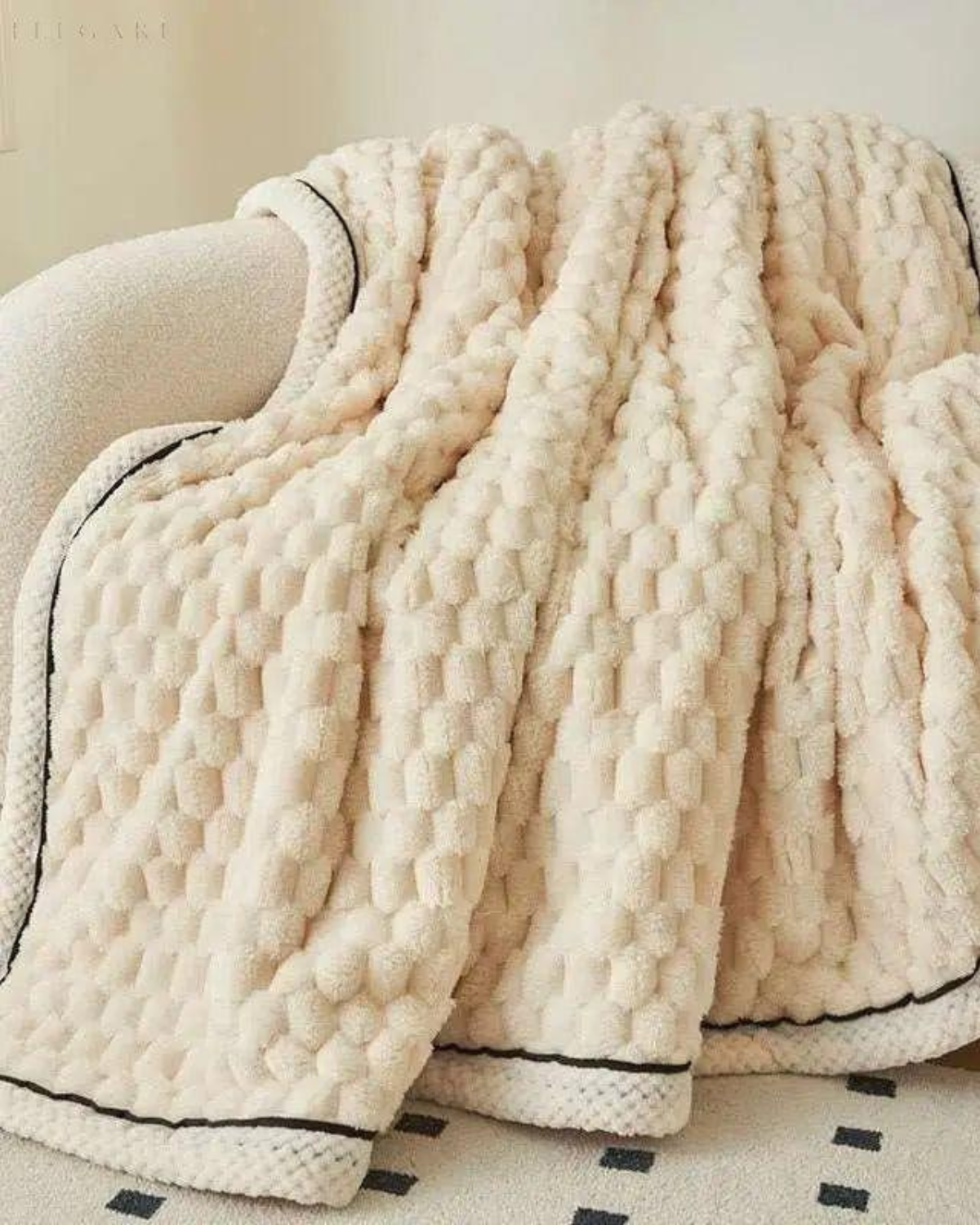 Elegante Kuscheldecke aus Hochwertiger Mikrofaser