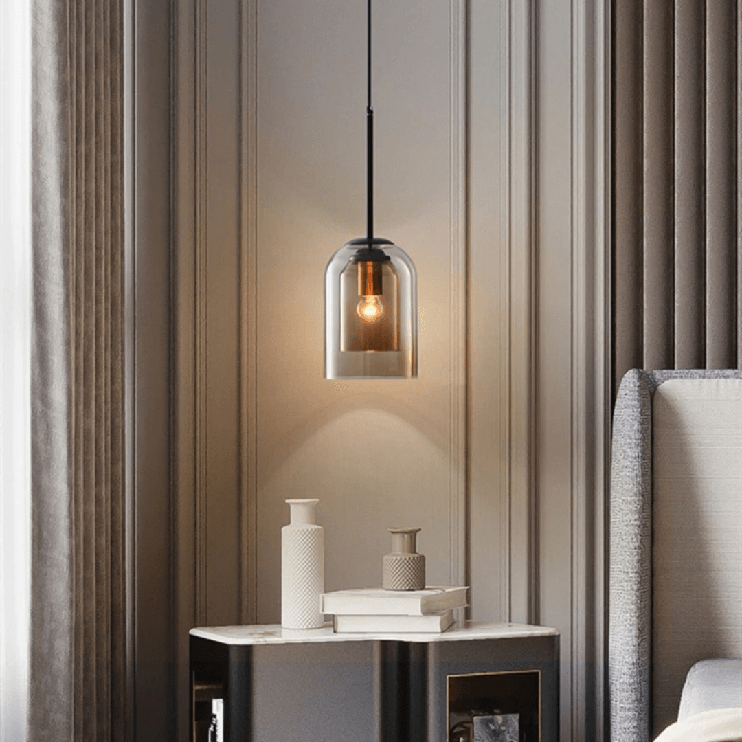 Elegante Pendelleuchte aus Glas 2