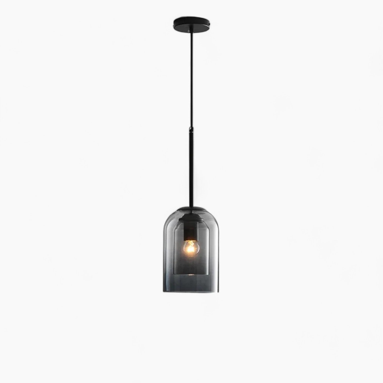 Elegante Pendelleuchte aus Glas 8