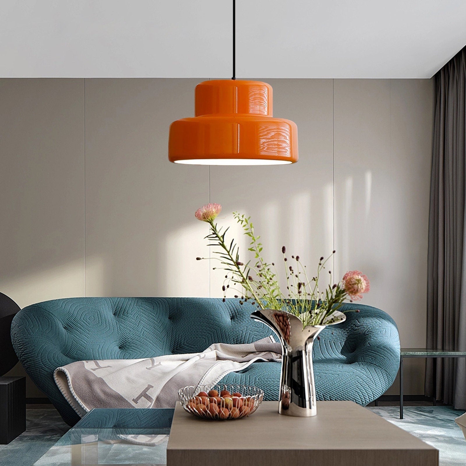 Elegante Pendelleuchte für Esszimmer Retro 2