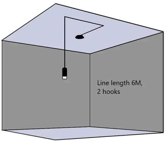 Elegante Pendelleuchte für Schlafzimmer