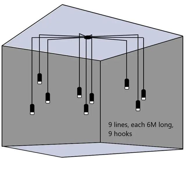Elegante Pendelleuchte für Schlafzimmer 13