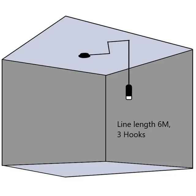 Elegante Pendelleuchte für Schlafzimmer