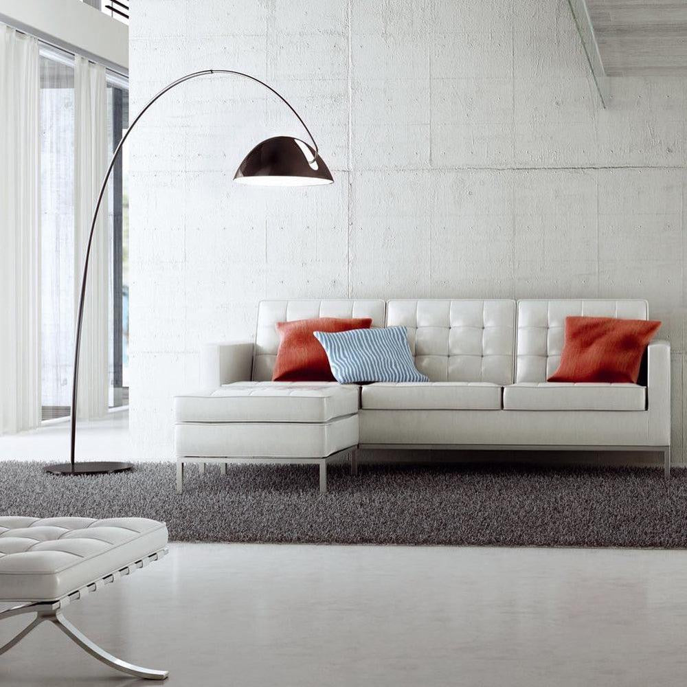 Elegante Stehlampe Holz für Wohnzimmer LED 8