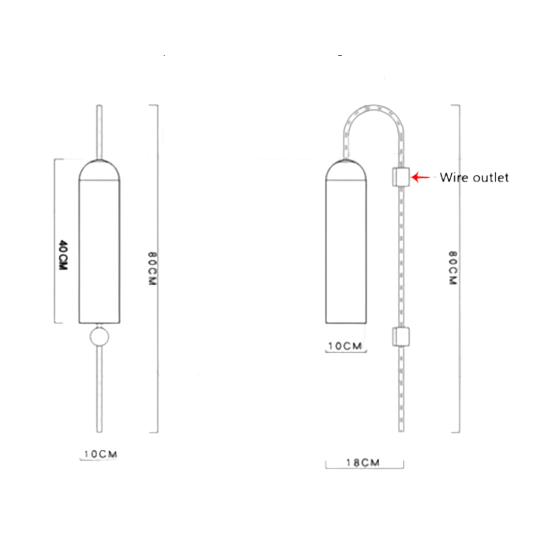 Elegante Wandleuchte in Messing 8