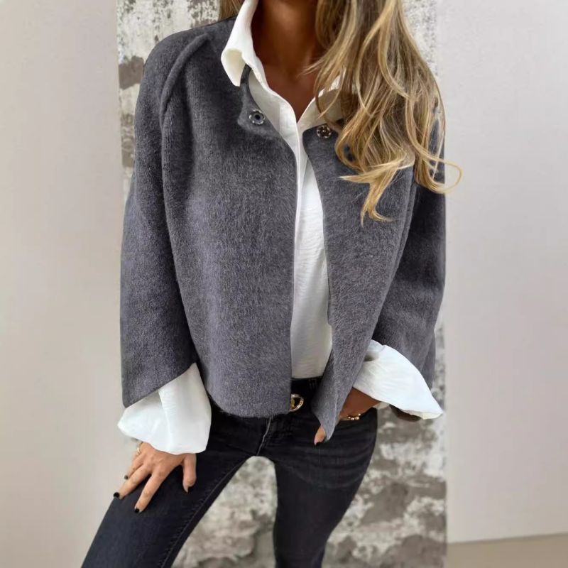 Eleganter Damen Blazer Grau für Stilbewusste