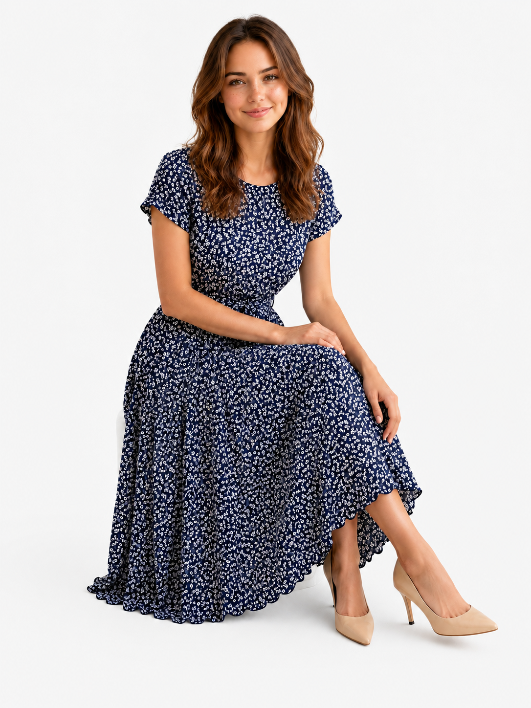 Elegantes Sommerkleid Damen