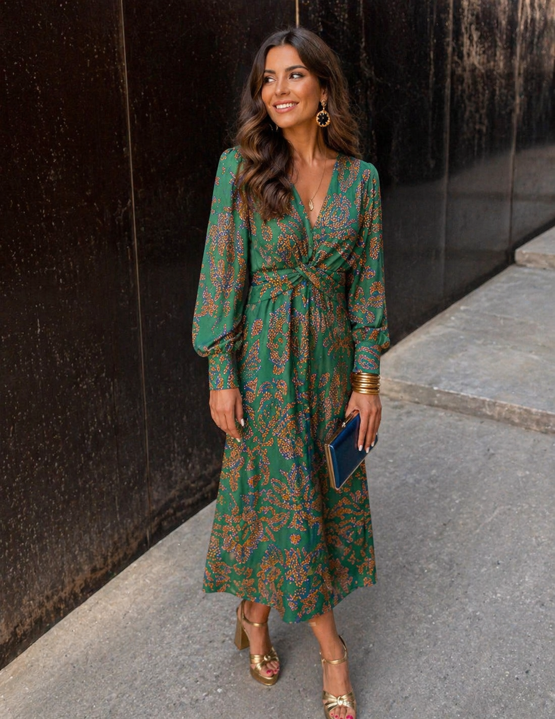 Lina & Emma™ | Kleid mit Blumendruck