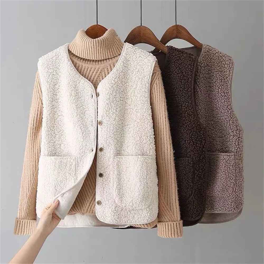 Faye zeitlose Weste: Müheloses Layering für den Alltagslook
