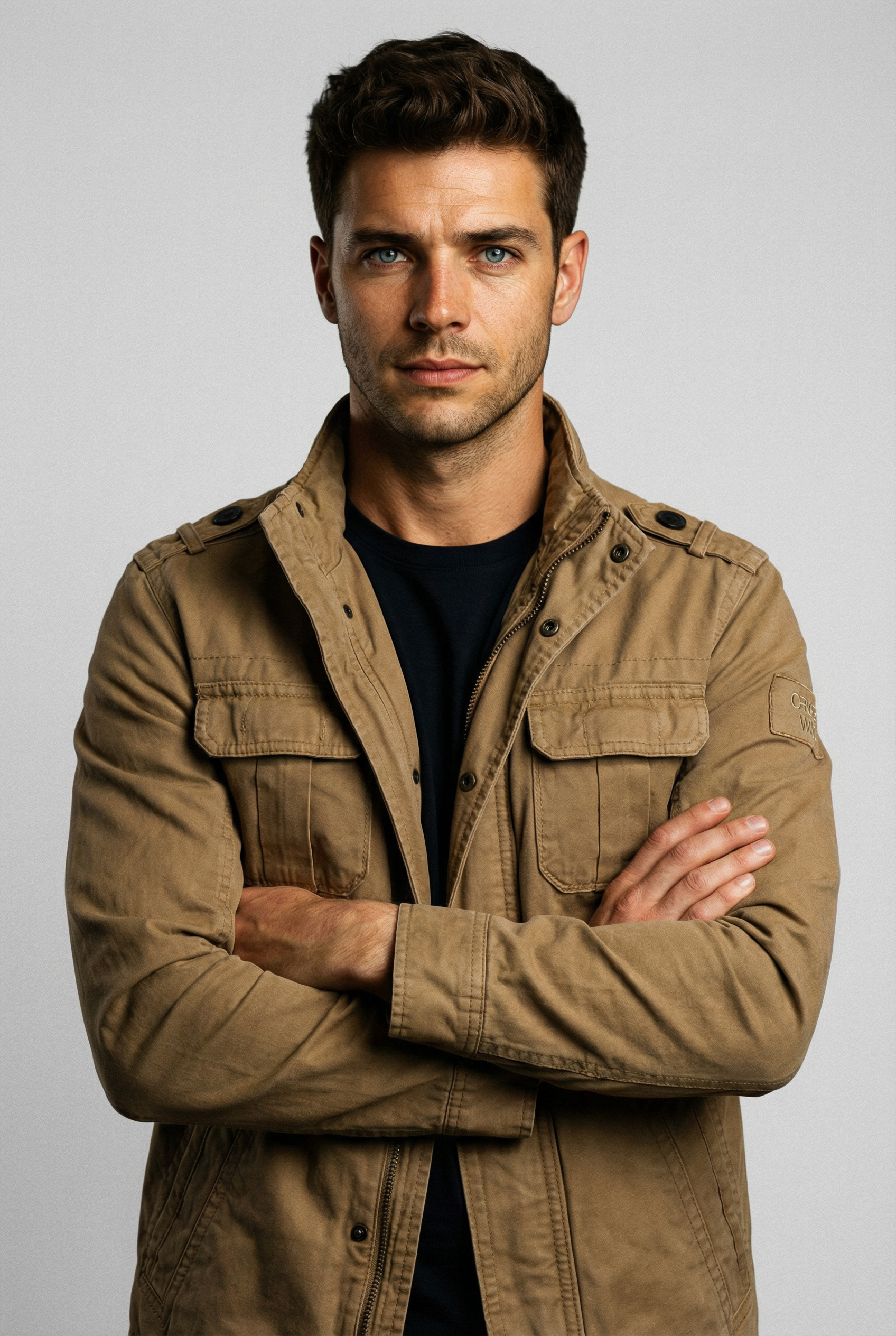 Daniel - Robuste und elegante Militär-Tarnjacke