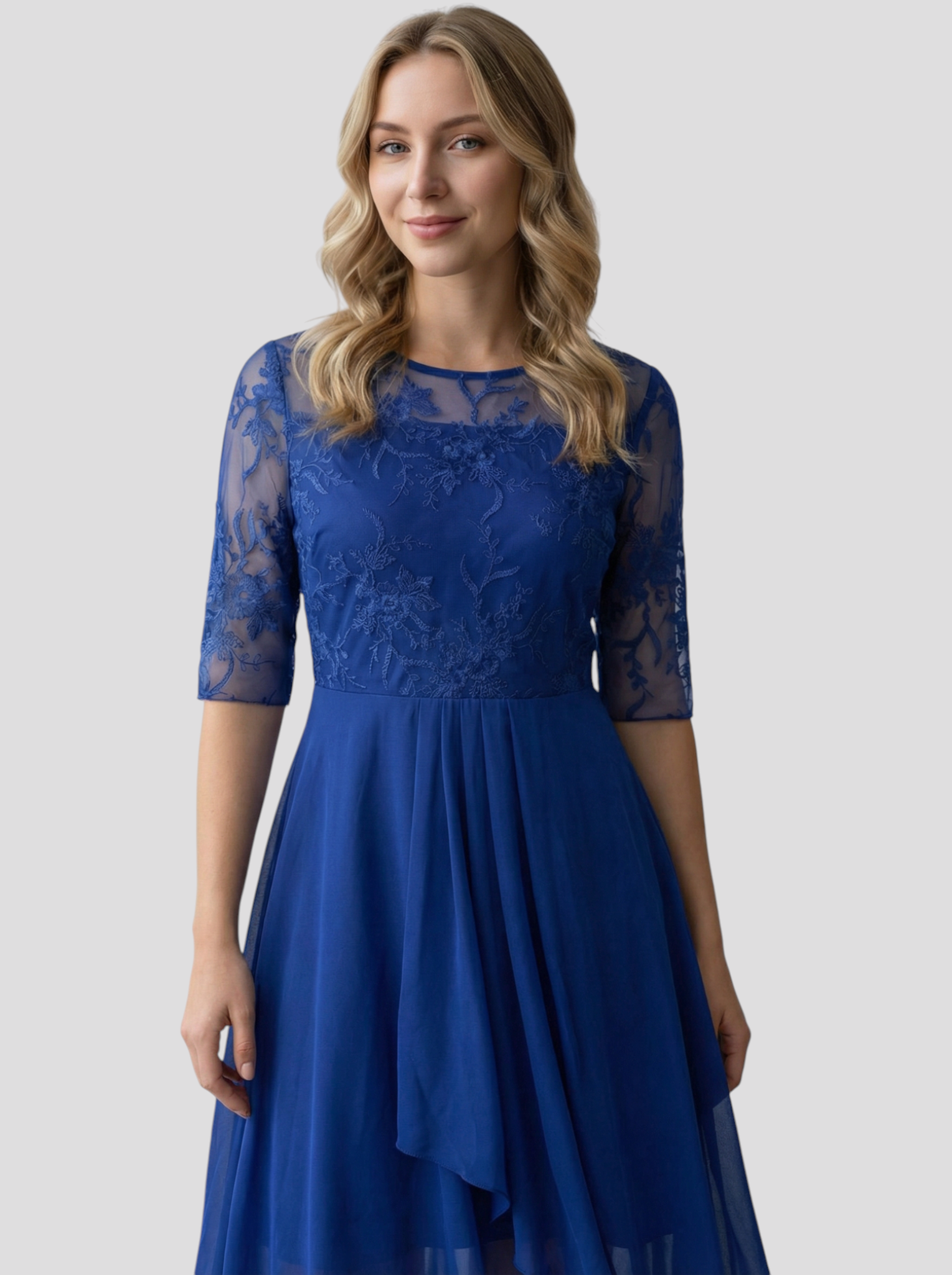 Festliches Damenkleid Midi Elegant