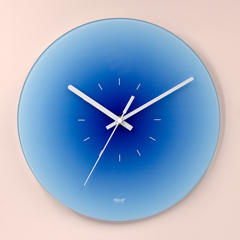Luxe - Elegante Glas-Wanduhr für einen Hauch von Eleganz in Ihrem Zuhause