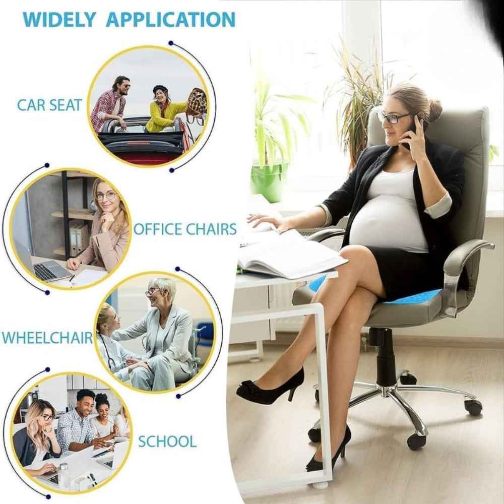 Gelivora - Premium ergonomisches Gel-Kissen für maximalen Komfort und Druckentlastung