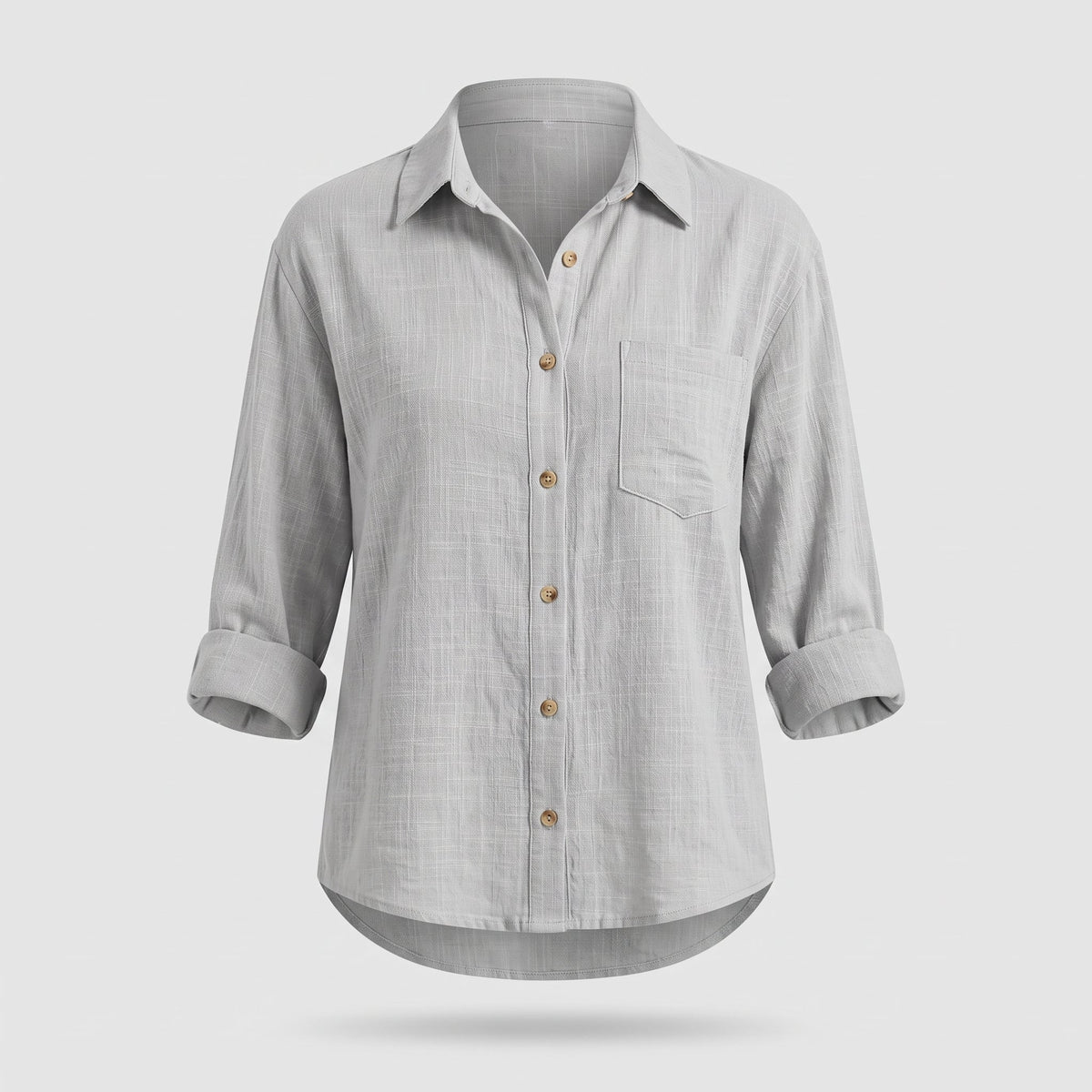 Damen Hemd in lockerer Passform - Lässige Casual-Bluse