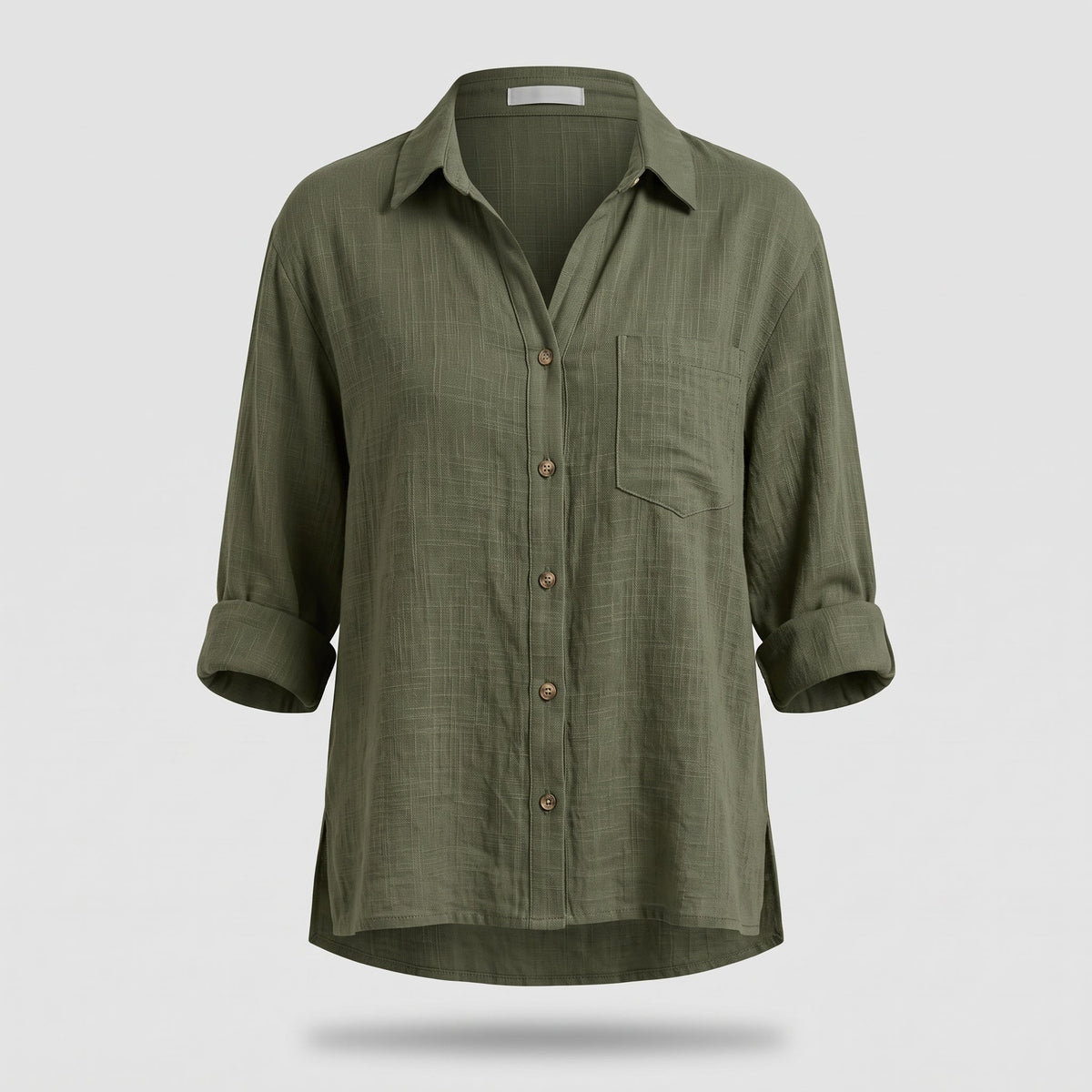 Damen Hemd in lockerer Passform - Lässige Casual-Bluse