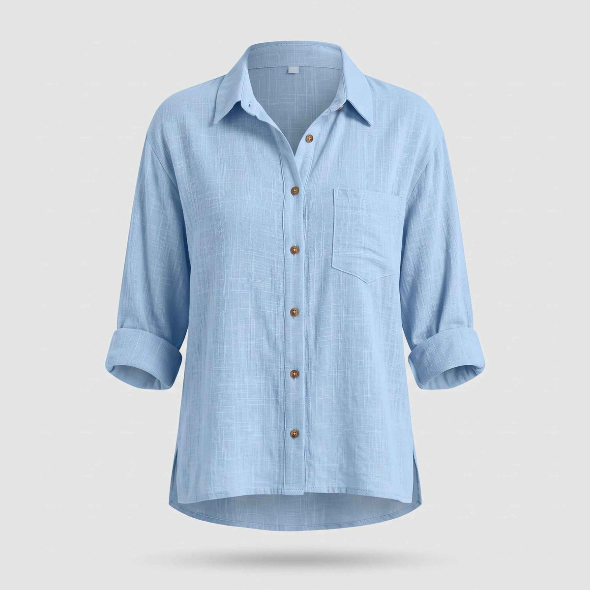 Damen Hemd in lockerer Passform - Lässige Casual-Bluse