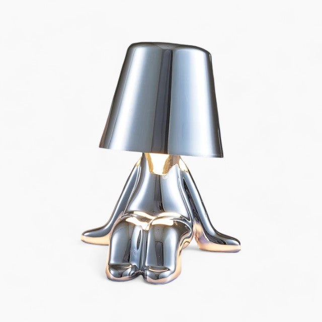 Goldene USB Tischlampe 9
