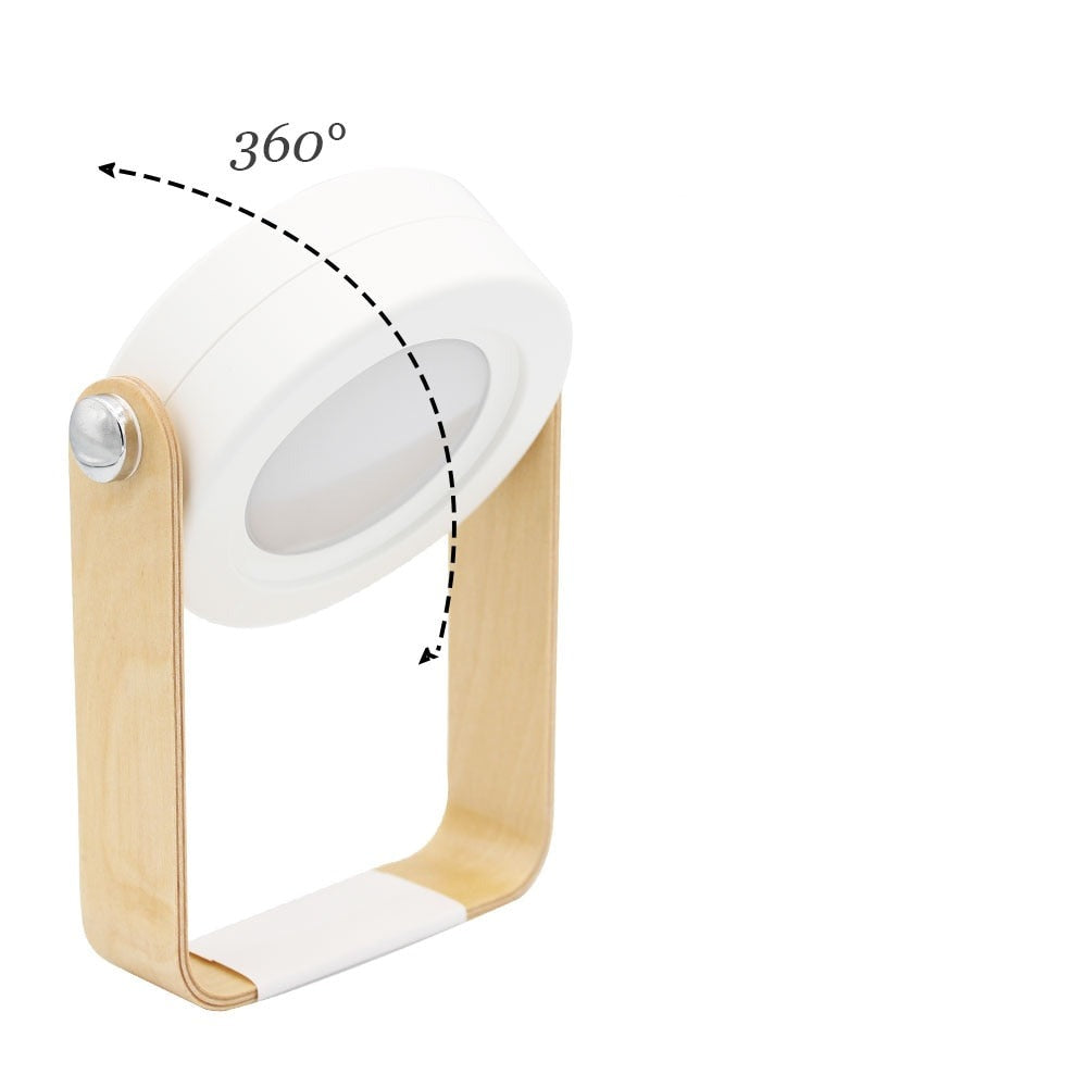 Taktile LED Nachtlampe mit Dimmer, tragbar und wiederaufladbar per USB