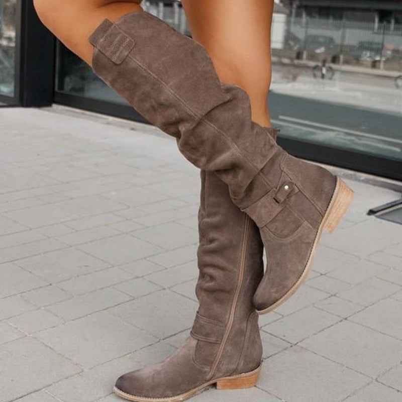 LINA – Bequeme und warme Wildleder-Stiefeletten für Damen