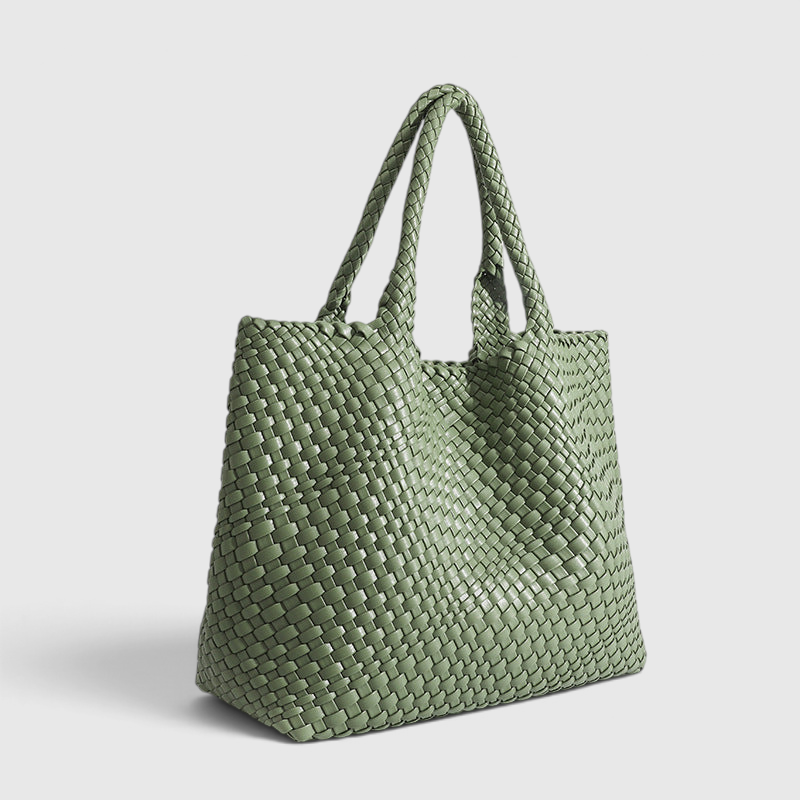 Geflochtene Tote Bag – Luxus-Handtasche mit geräumigem Design