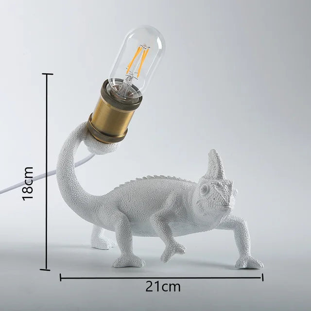 CamoGlow Chamäleon Tischlampe – Einzigartige und Originelle Beleuchtung