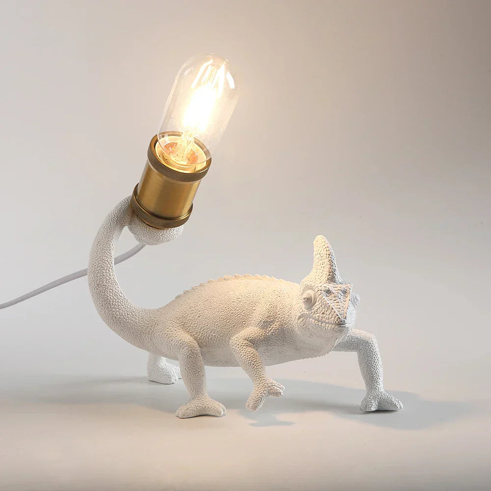 CamoGlow Chamäleon Tischlampe – Einzigartige und Originelle Beleuchtung