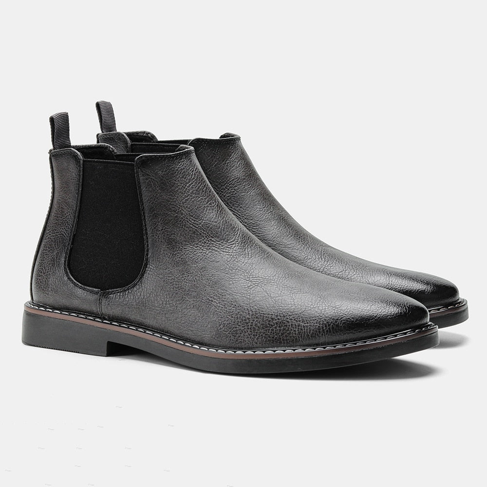 Herren Chelsea Boots mit Elastischen Seiteneinsätzen