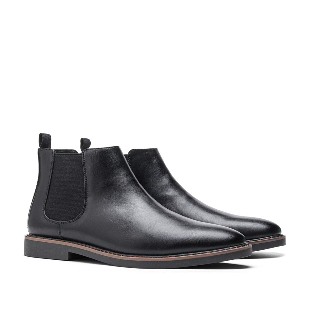 Herren Chelsea Boots mit Elastischen Seiteneinsätzen