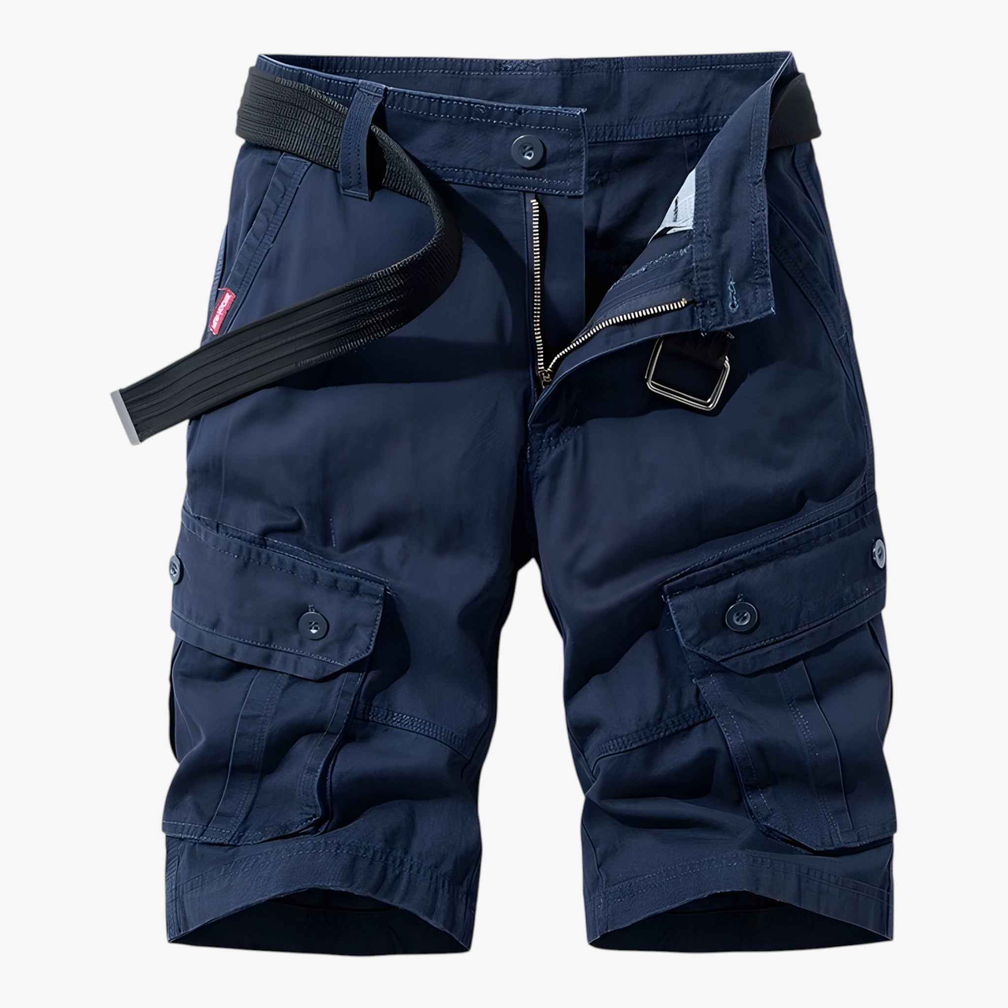 Herren Atmungsaktive Cargo Shorts Mit Taschen