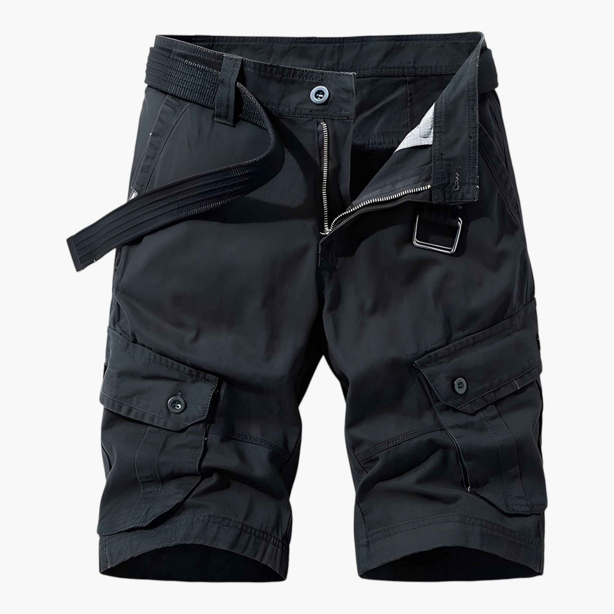 Herren Atmungsaktive Cargo Shorts Mit Taschen