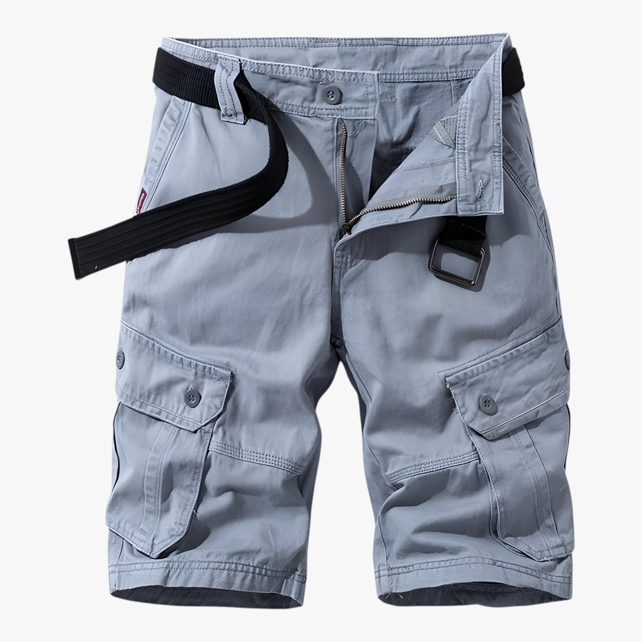 Herren Atmungsaktive Cargo Shorts Mit Taschen 5