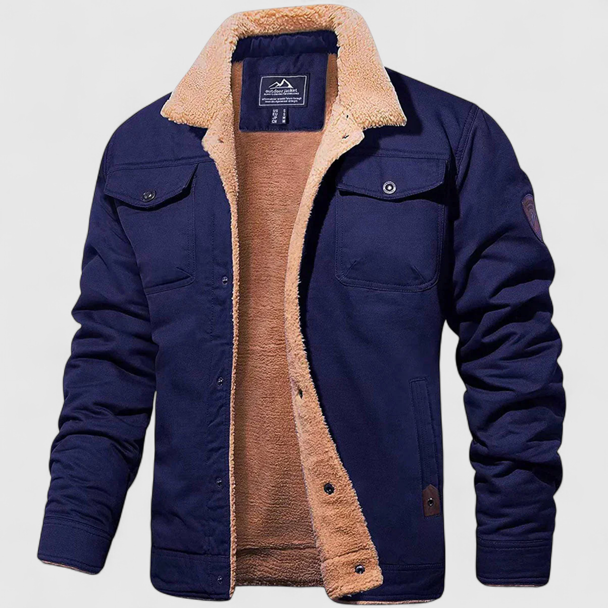 Herren Bequeme Bomberjacke für Stil