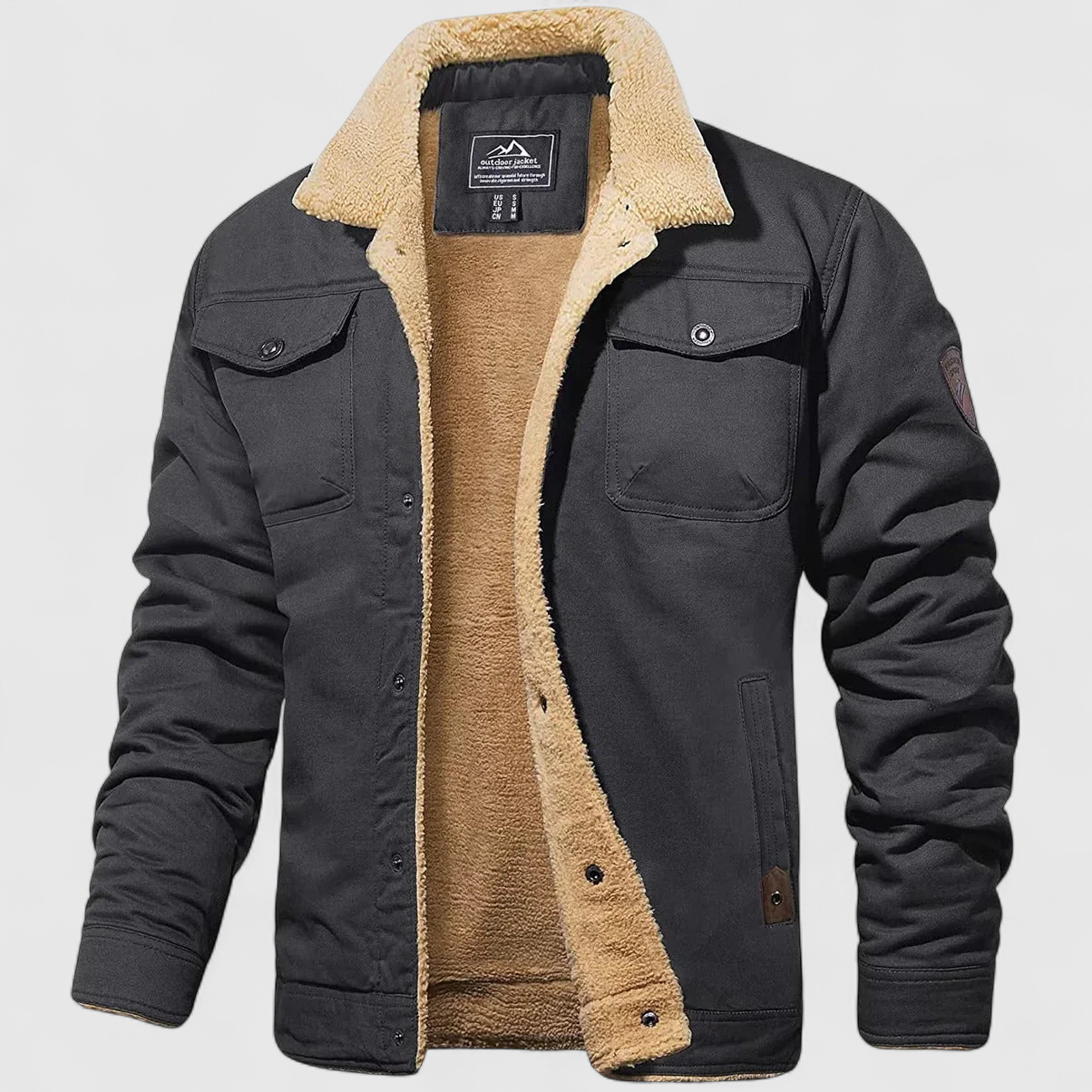 Herren Bequeme Bomberjacke für Stil