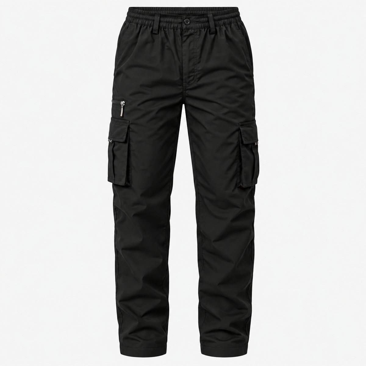 Pantaloni cargo da uomo in cotone - robusti, comodi, con tasche di sicurezza