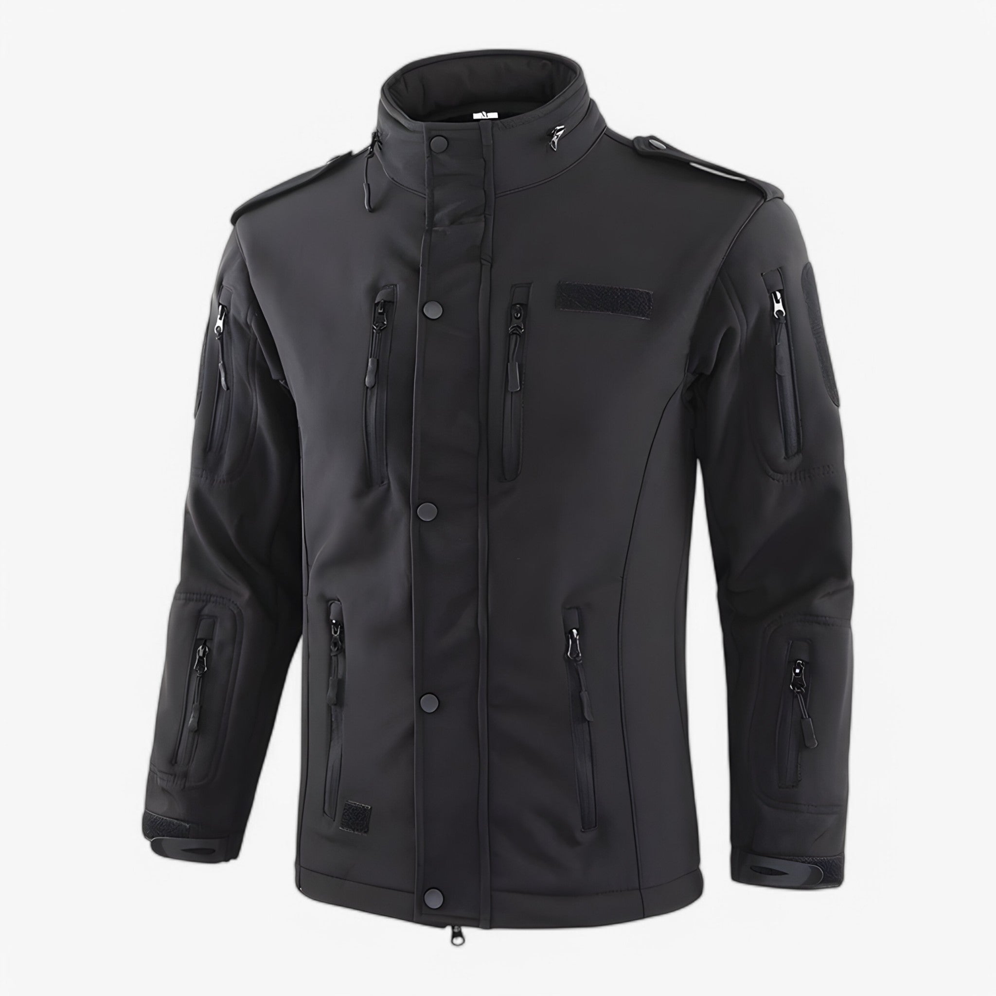 Herren Fleecejacke mit Kapuze 3