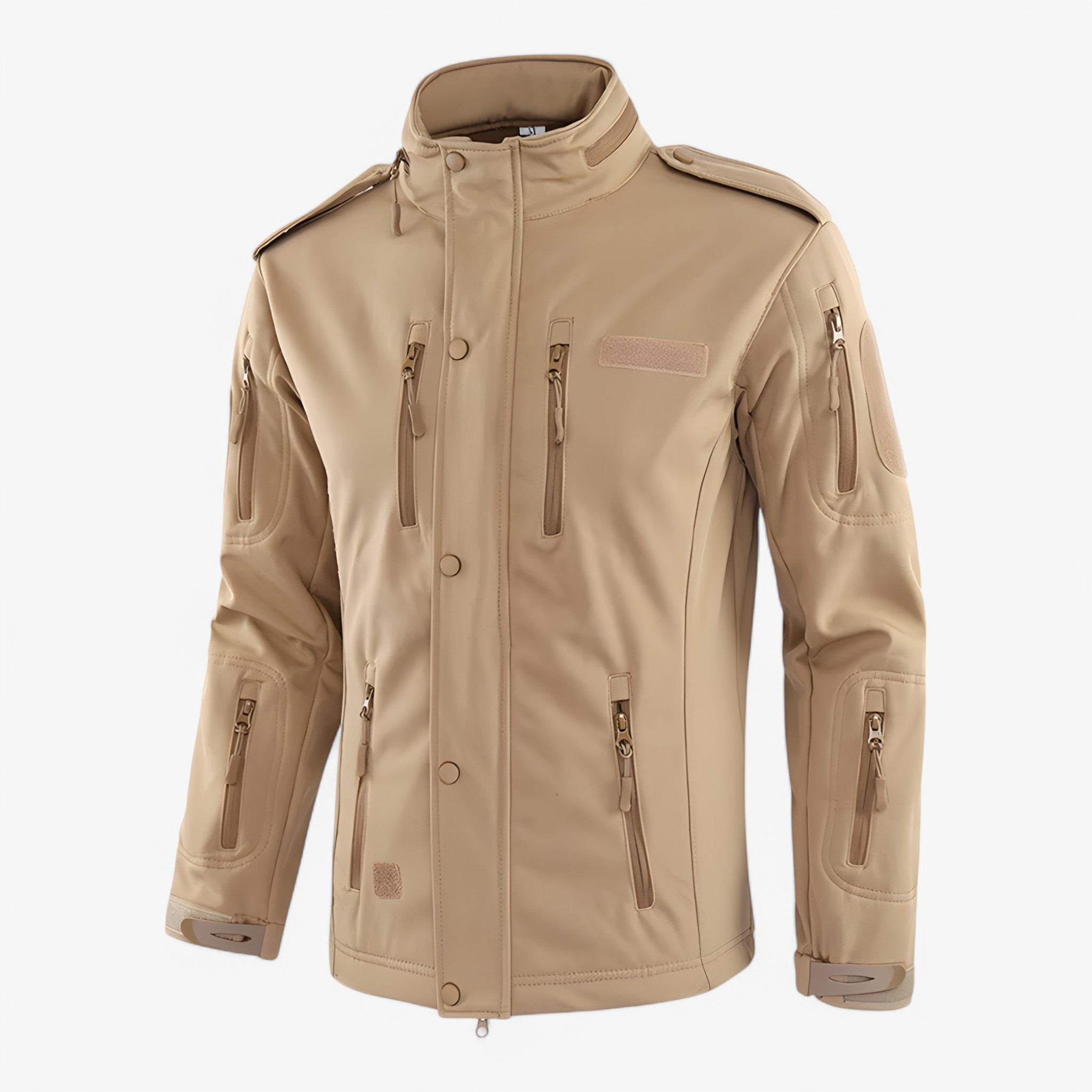 Herren Fleecejacke mit Kapuze 4