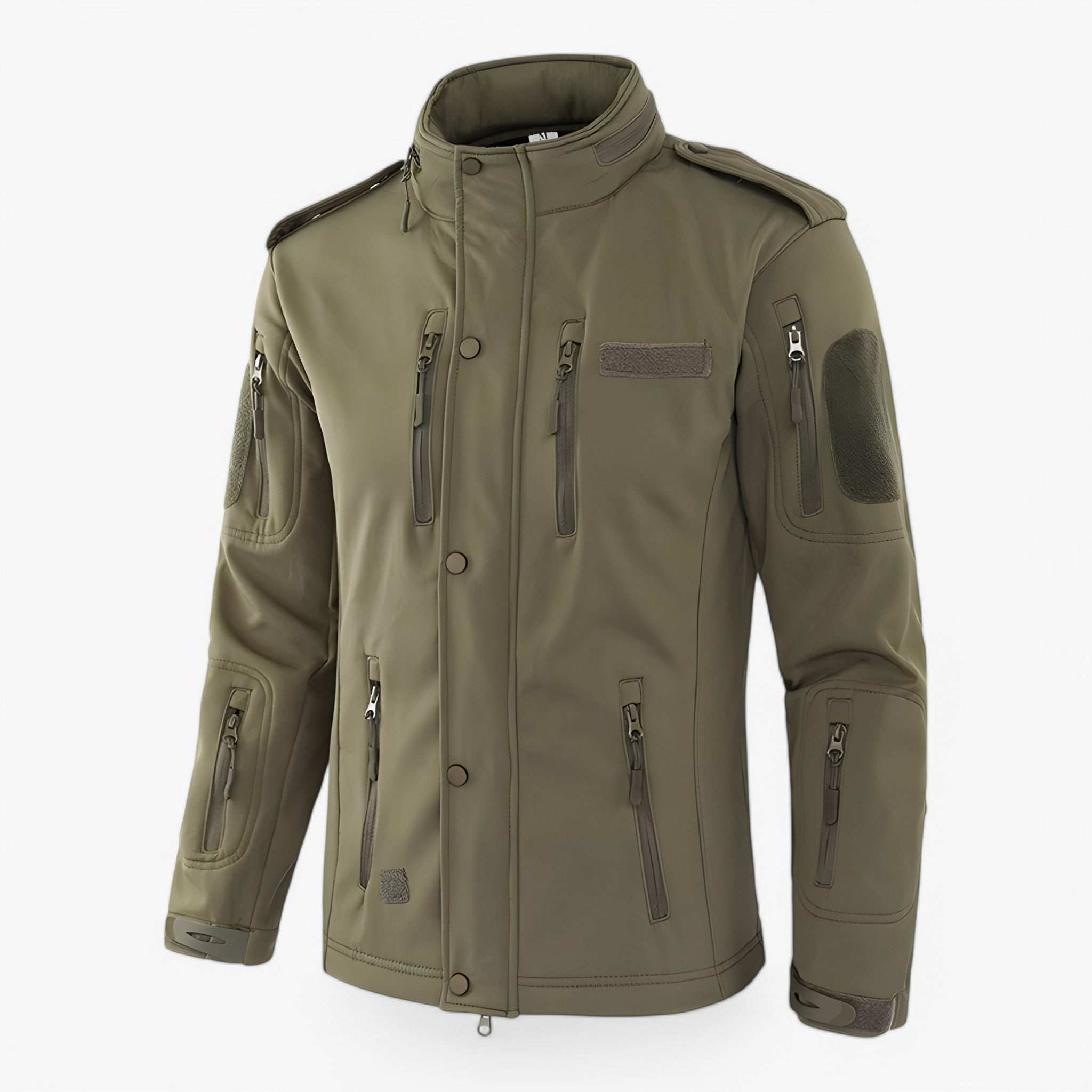 Herren Fleecejacke mit Kapuze 5