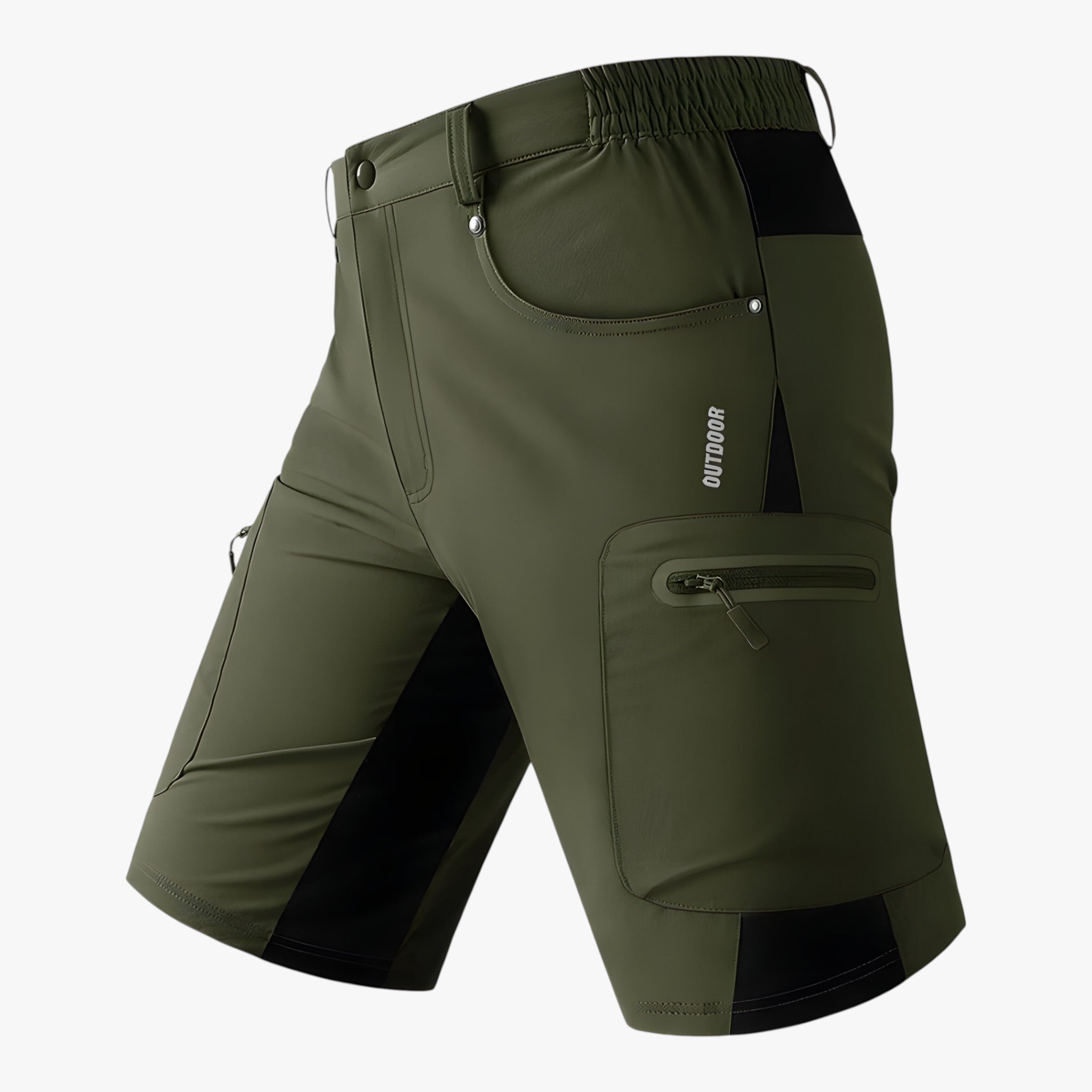 Herren Schnelltrocknende Cargo Shorts mit Taschen 2