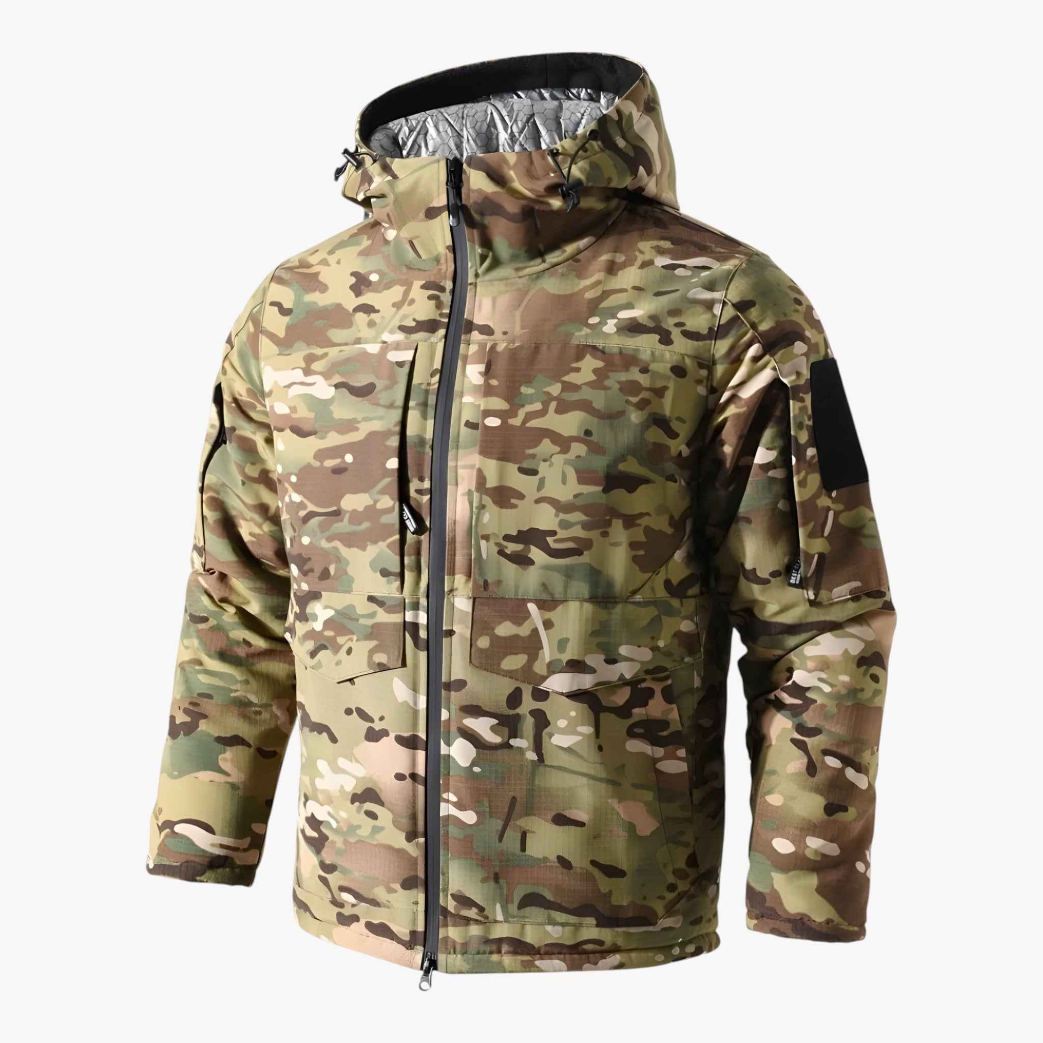 Herren Taktische Kamouflagejacke Winddicht