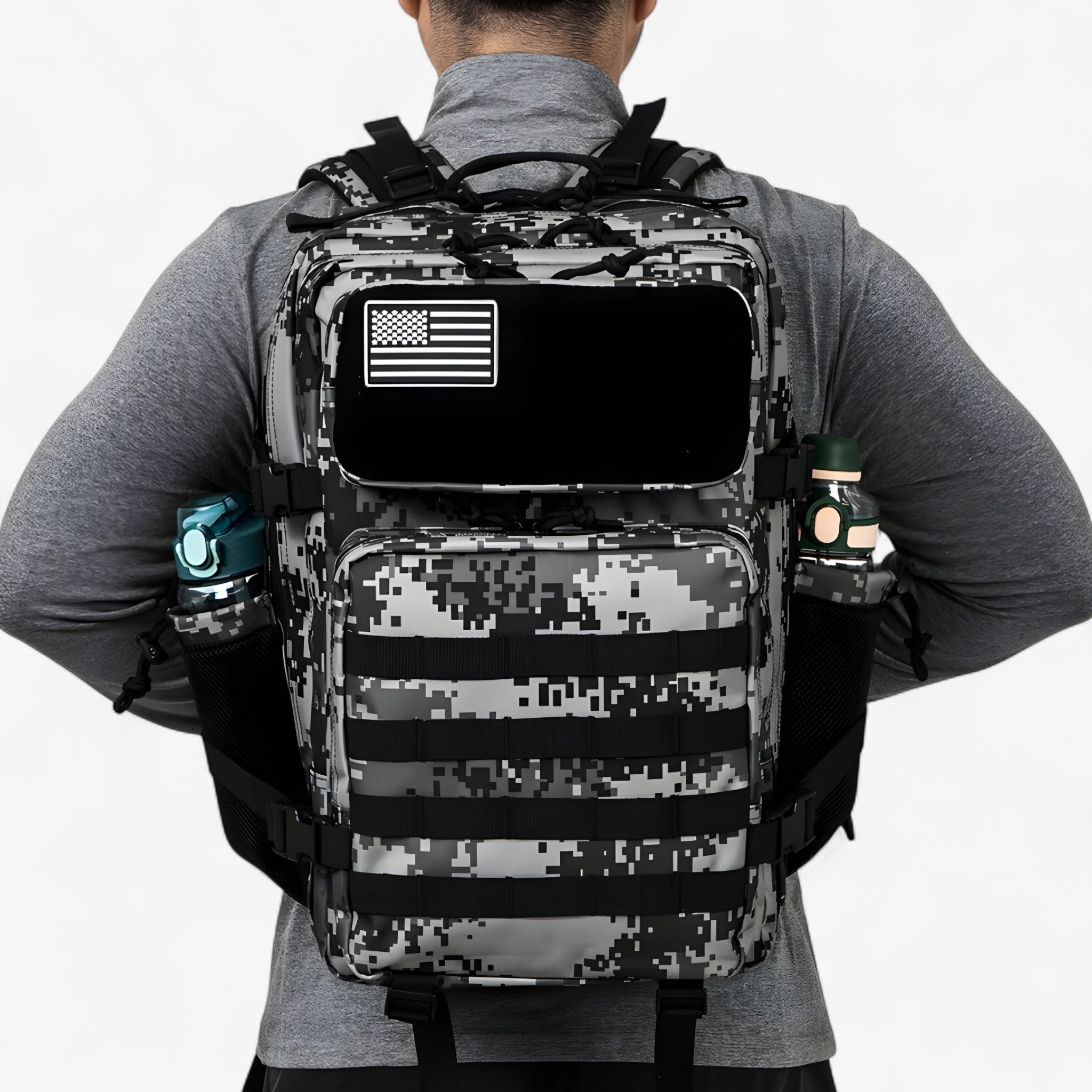 Herren Taktischer Rucksack 45L Wasserabweisend 4